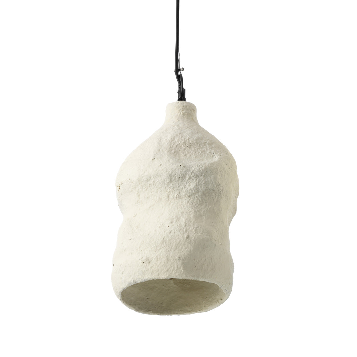 The Moloko Pendant - White - S size on a white background