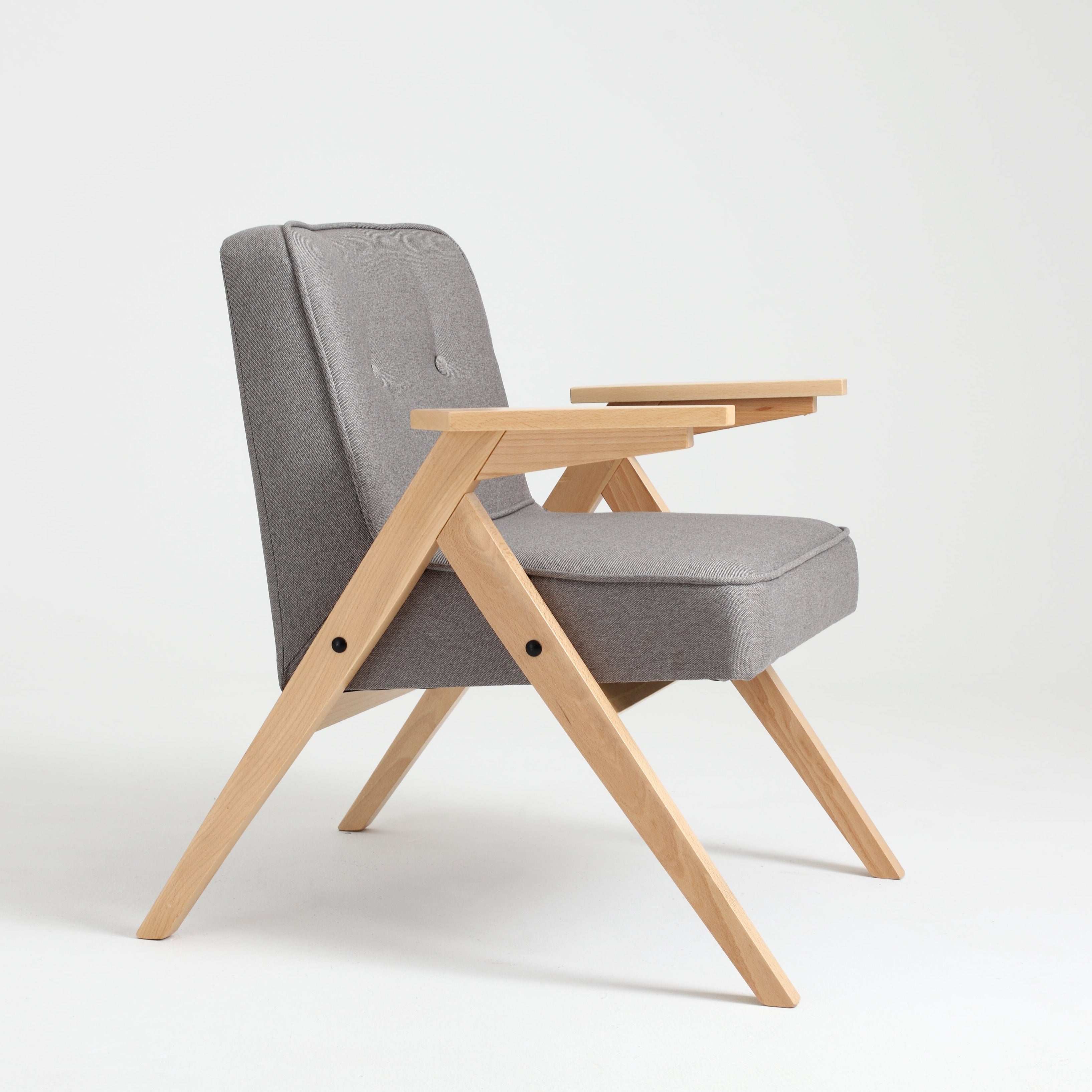 VINC Fauteuil en acier