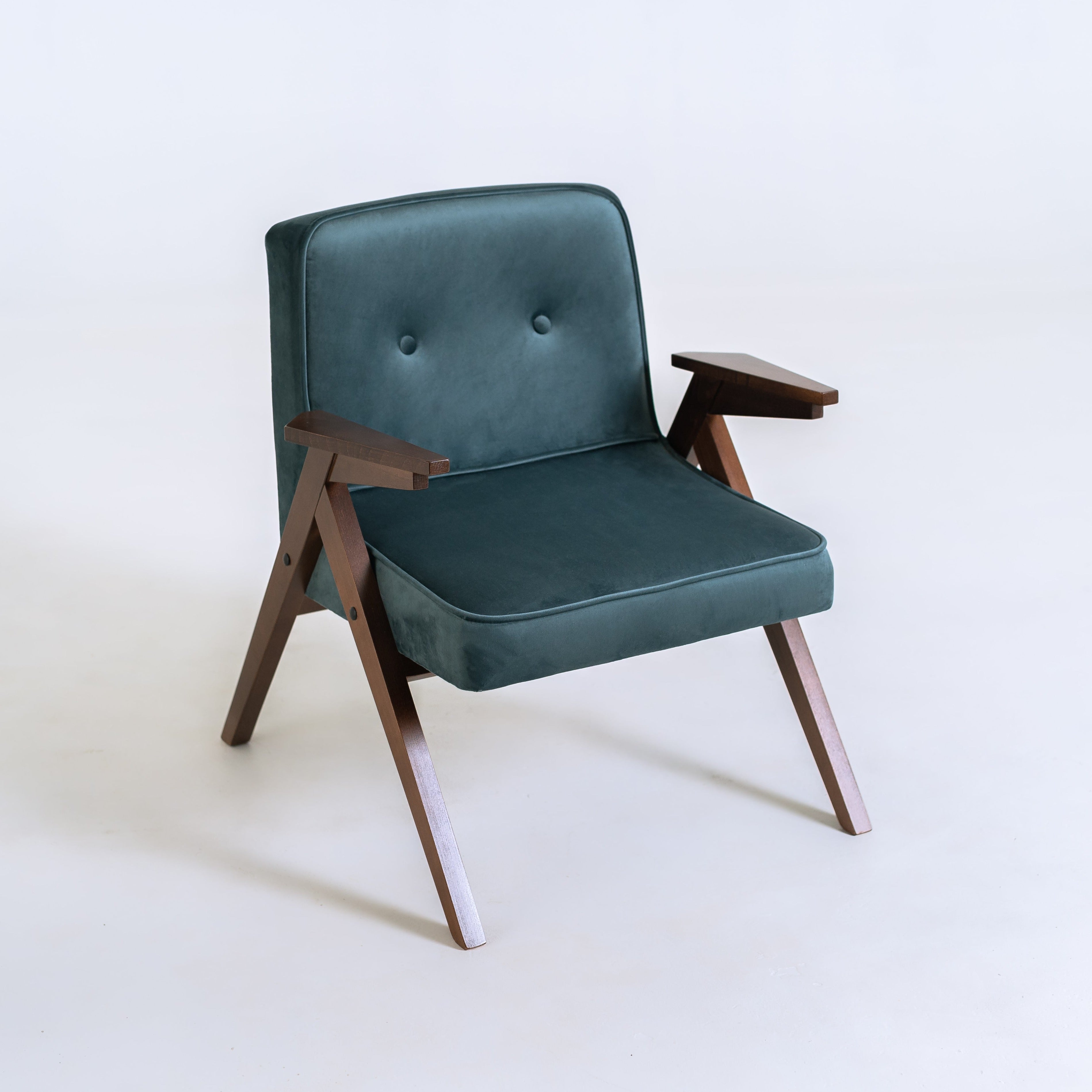 VINC Fauteuil - Bleuet Noisette