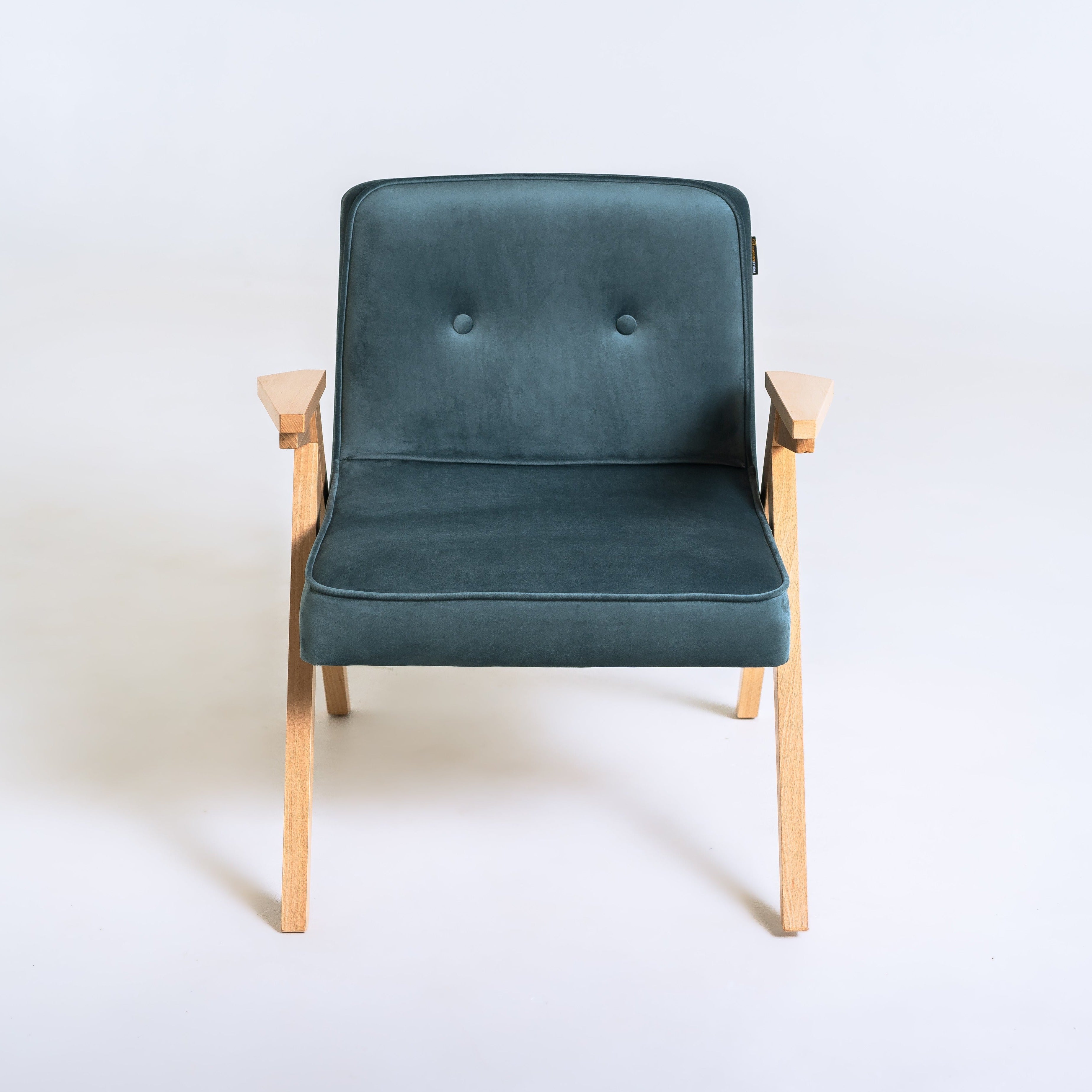 VINC Fauteuil - Bleuet Naturel