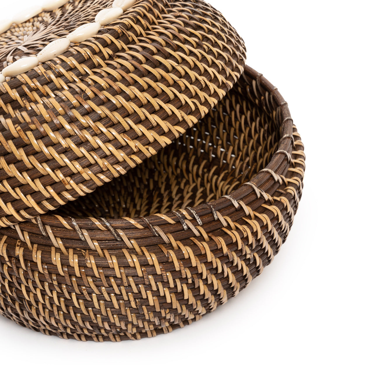 THE COLONIAL PEEK-A-BOO Basket Natural Brown