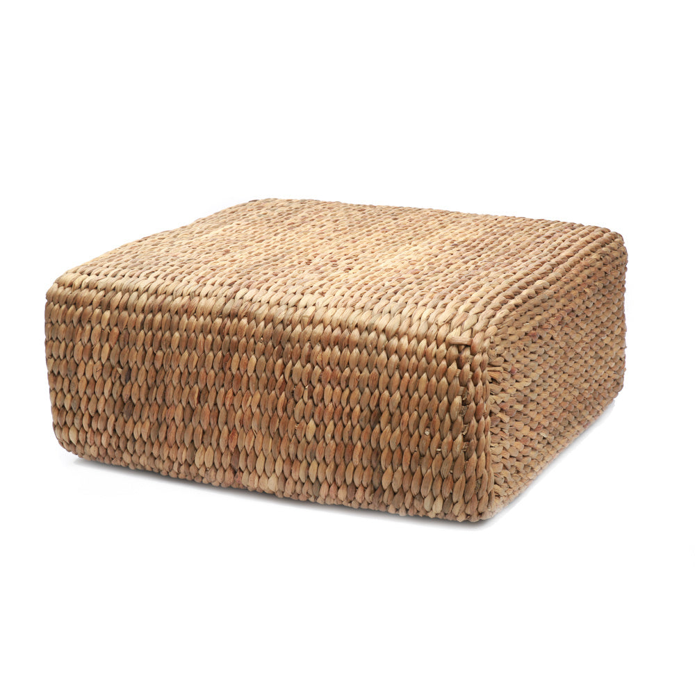 THE HYACINTH Pouf Carré - Naturel - 60