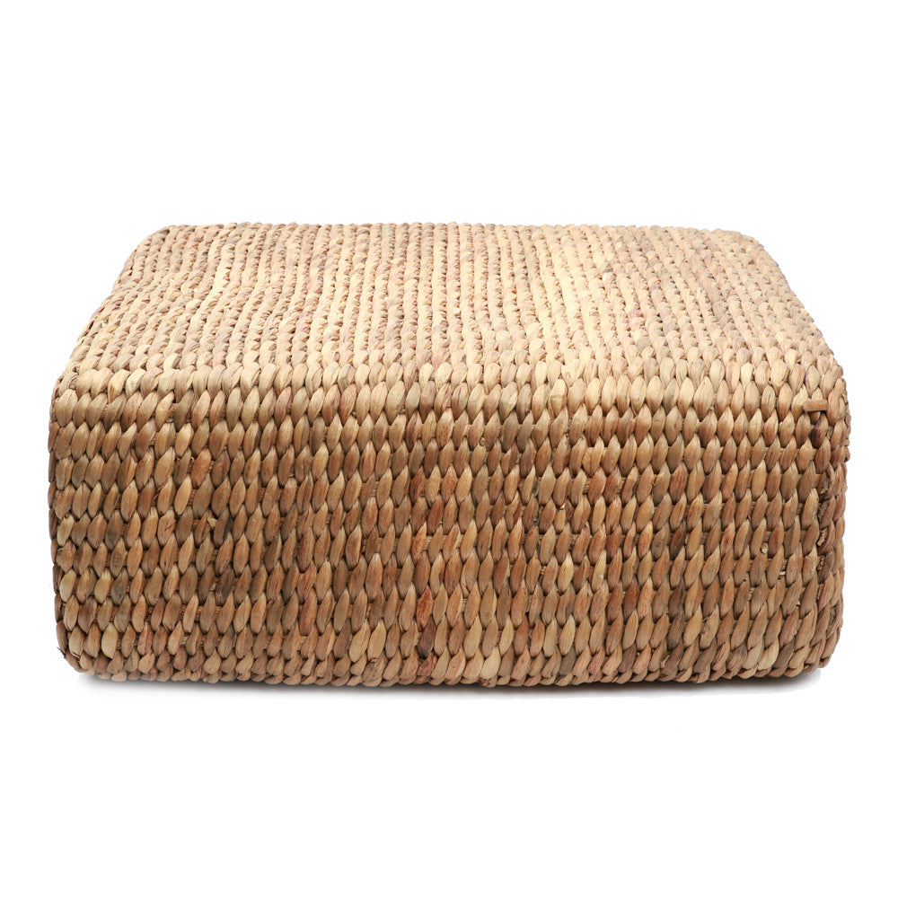 THE HYACINTH Pouf Carré - Naturel - 60