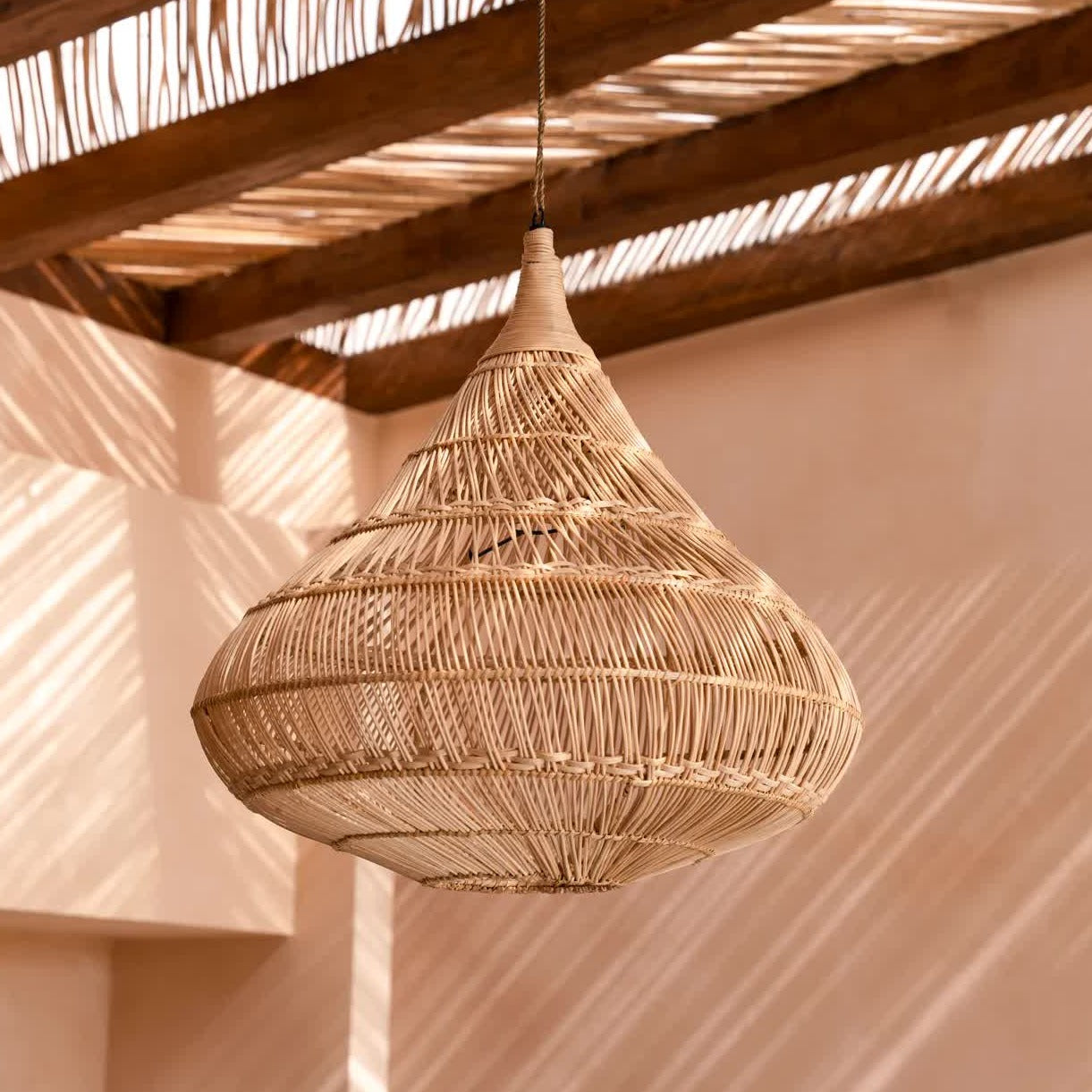 THE DROP Pendant Natural Large