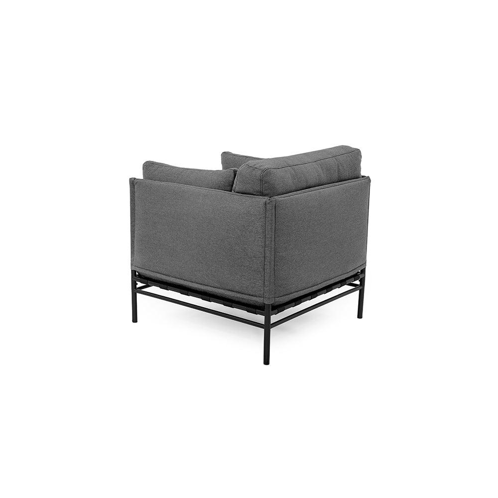 DANDY Armchair - Outdoor Dark Gray 3