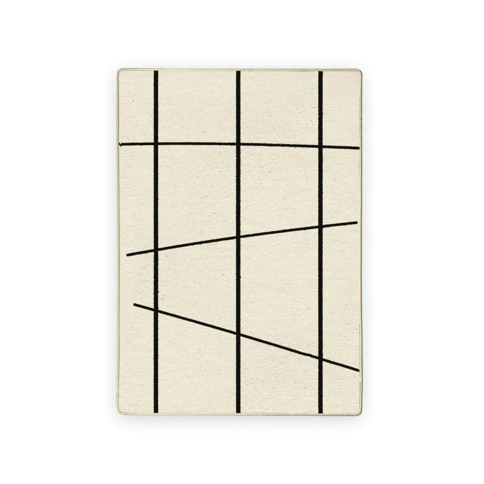 DIME Homemade Rug White