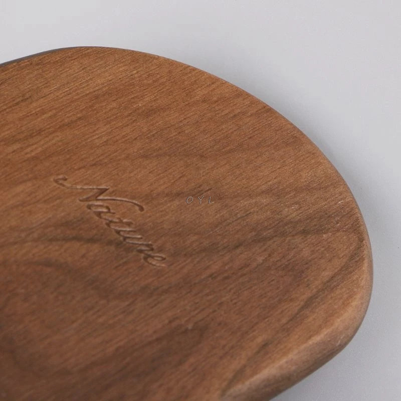 Organisateur de bureau en bois de noyer