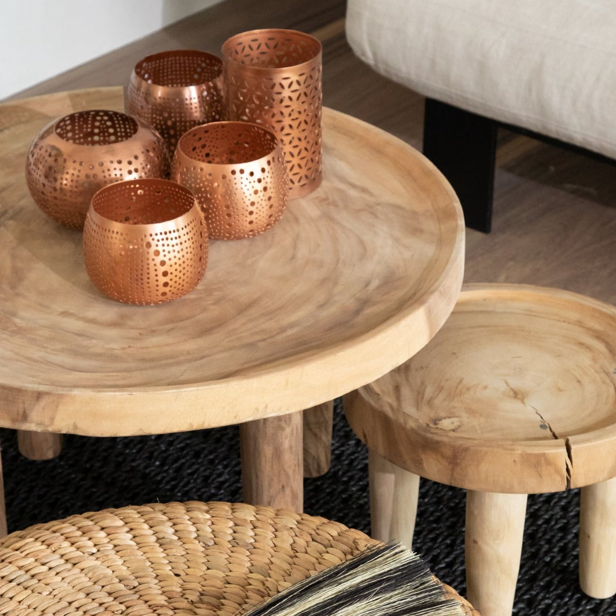 THE MUNGGUR Table Basse - Naturel