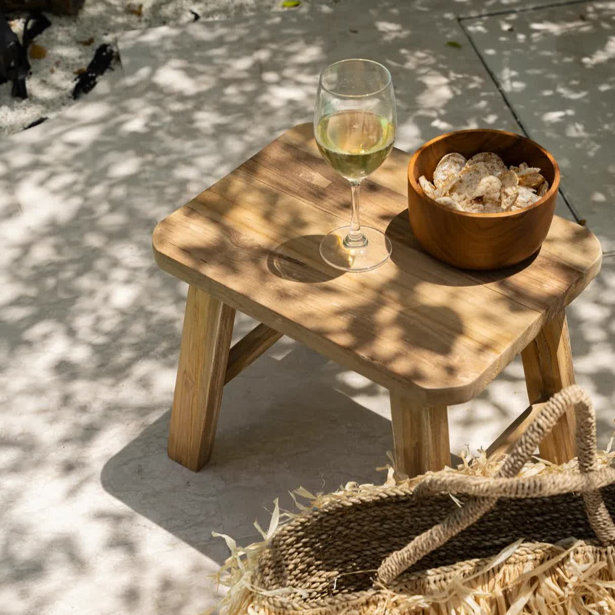 The QUINCY Le tabouret - Naturel