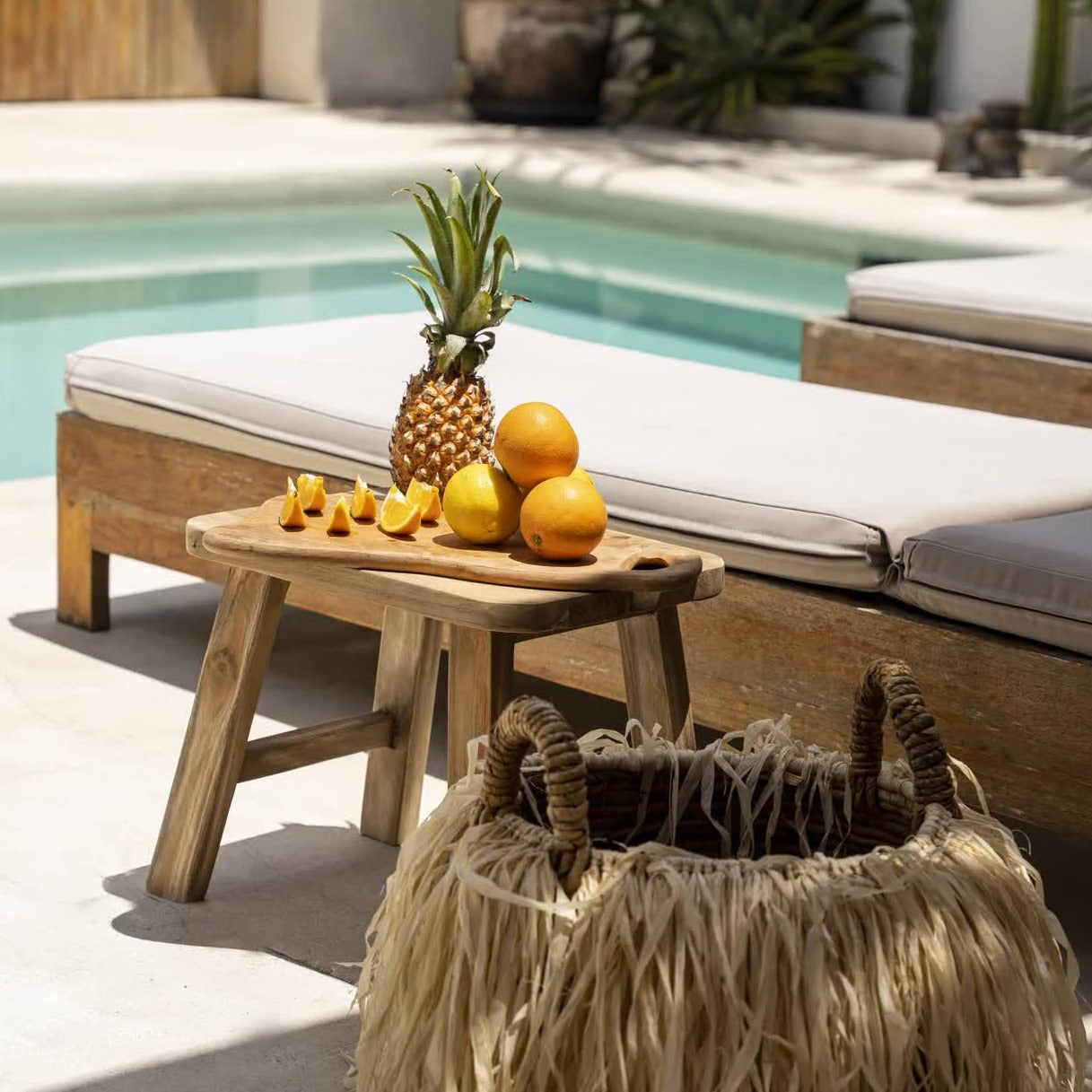 The QUINCY Le tabouret - Naturel