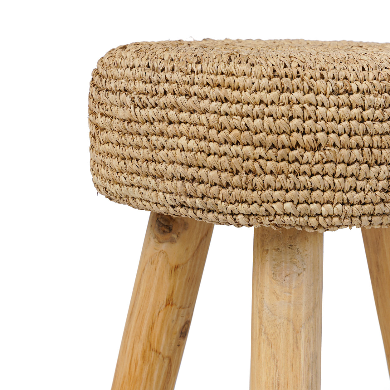 The RAFFIA Tabouret - Naturel