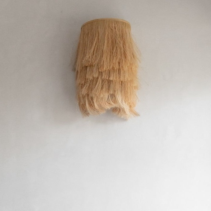 The ABACA Wall Applique - Natural Interior