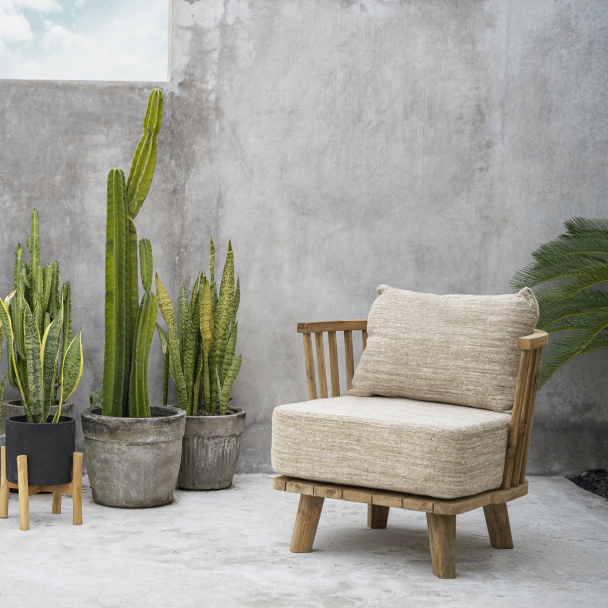 The Malawi Fauteuil - Naturel Beige