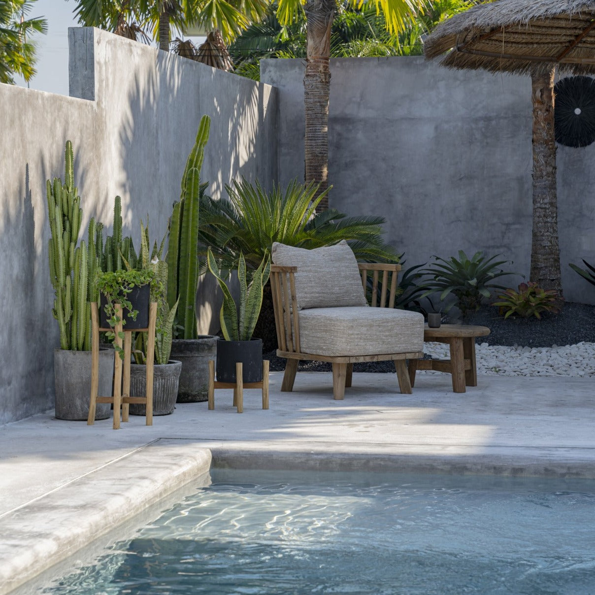 The Malawi Fauteuil - Naturel Beige