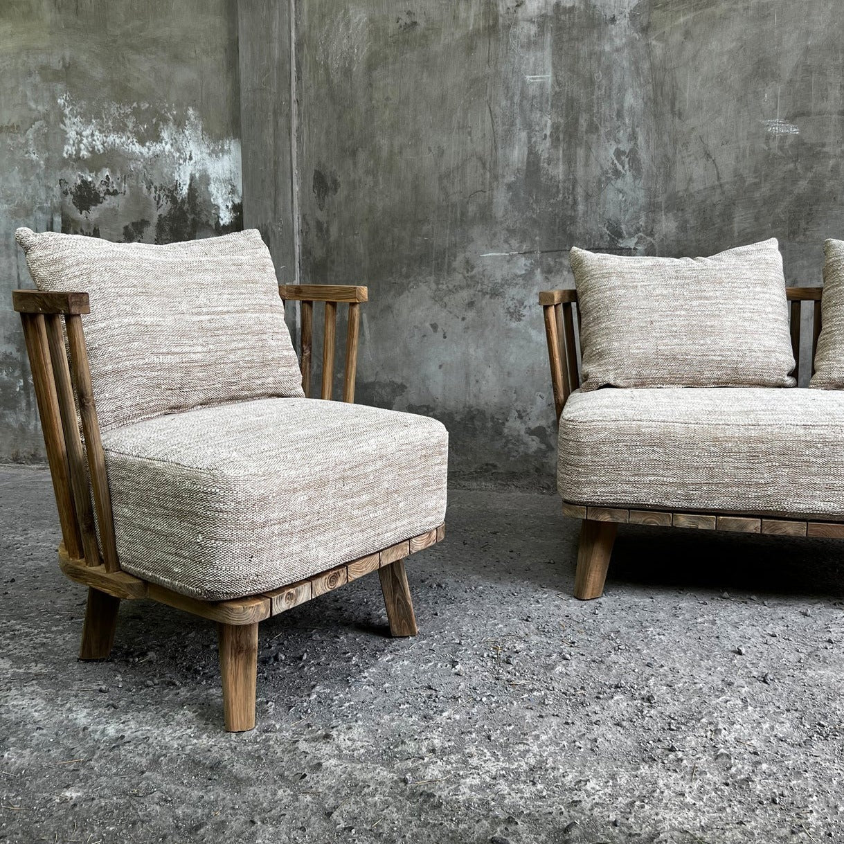 The Malawi Fauteuil - Naturel Beige
