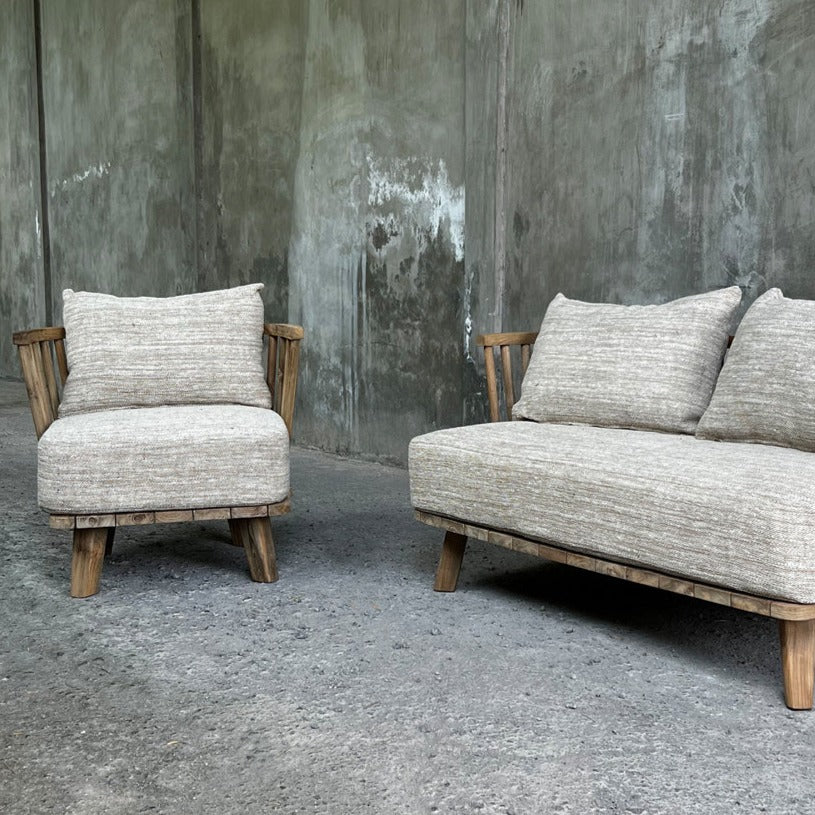 The Malawi Fauteuil - Naturel Beige