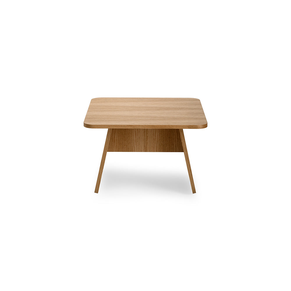 MOMOKO Square Side Table 71 Oiled Oak Veneer