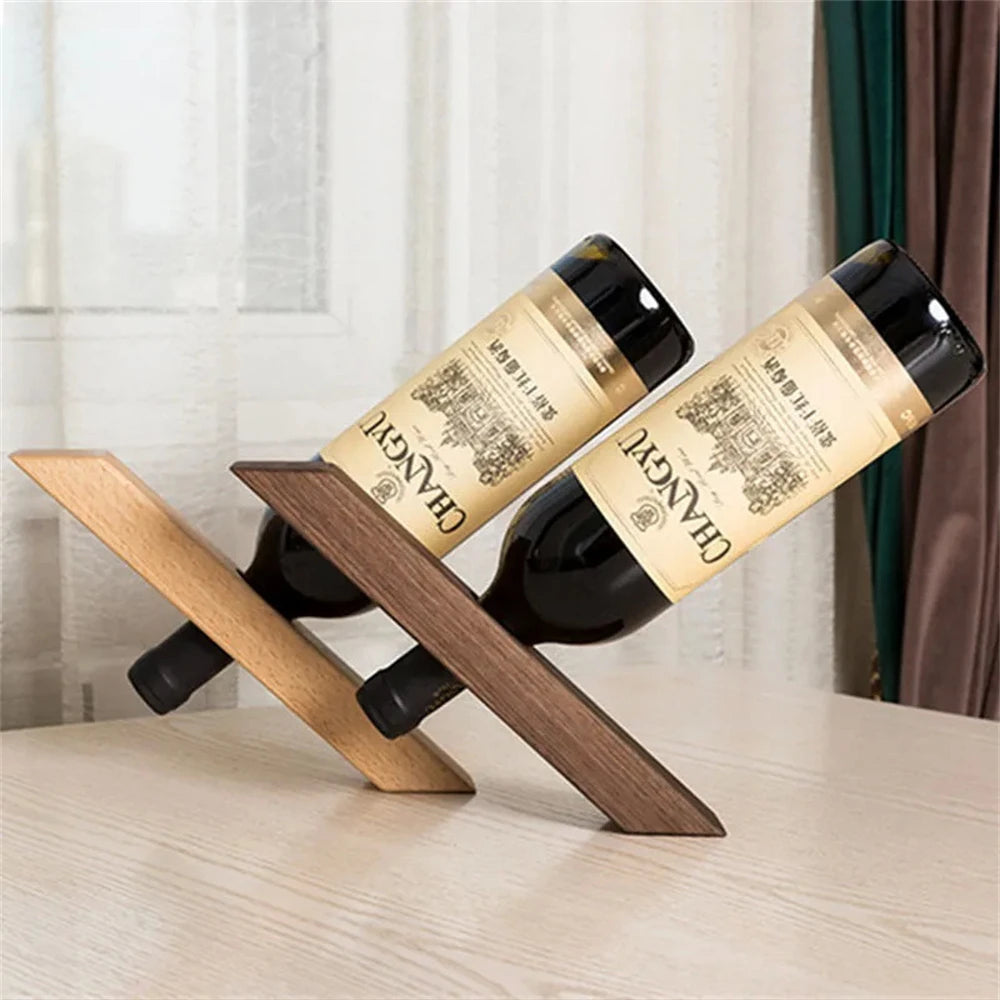Porte-bouteilles en bois