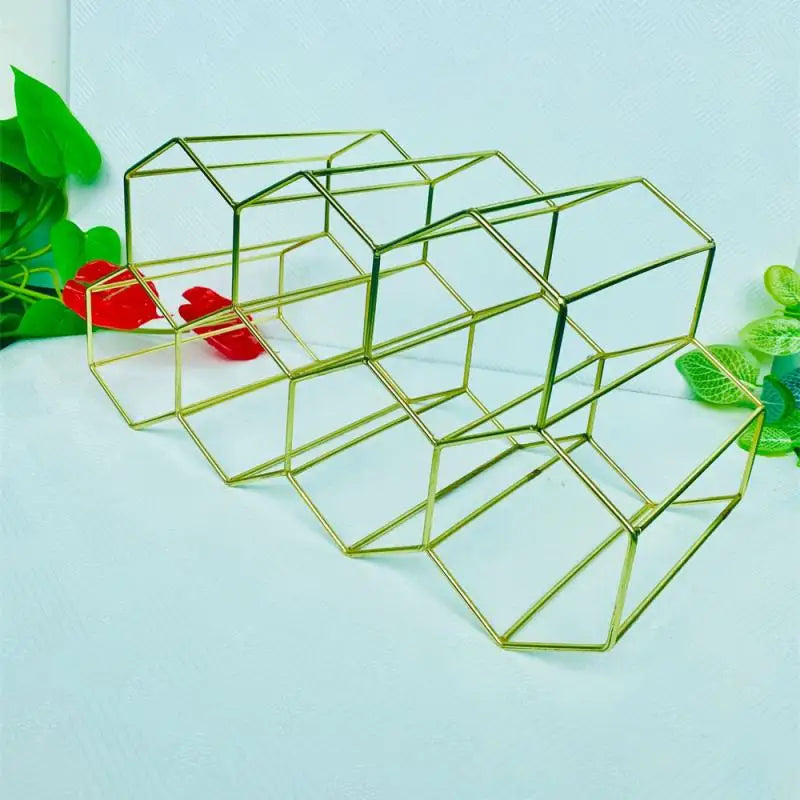 Porte-bouteilles moderne en métal