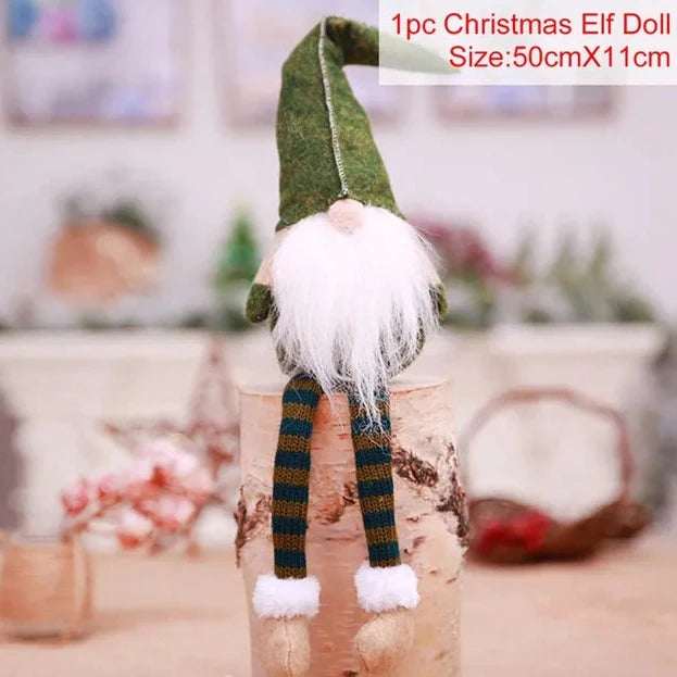 Grande poupée de Noël pour la décoration