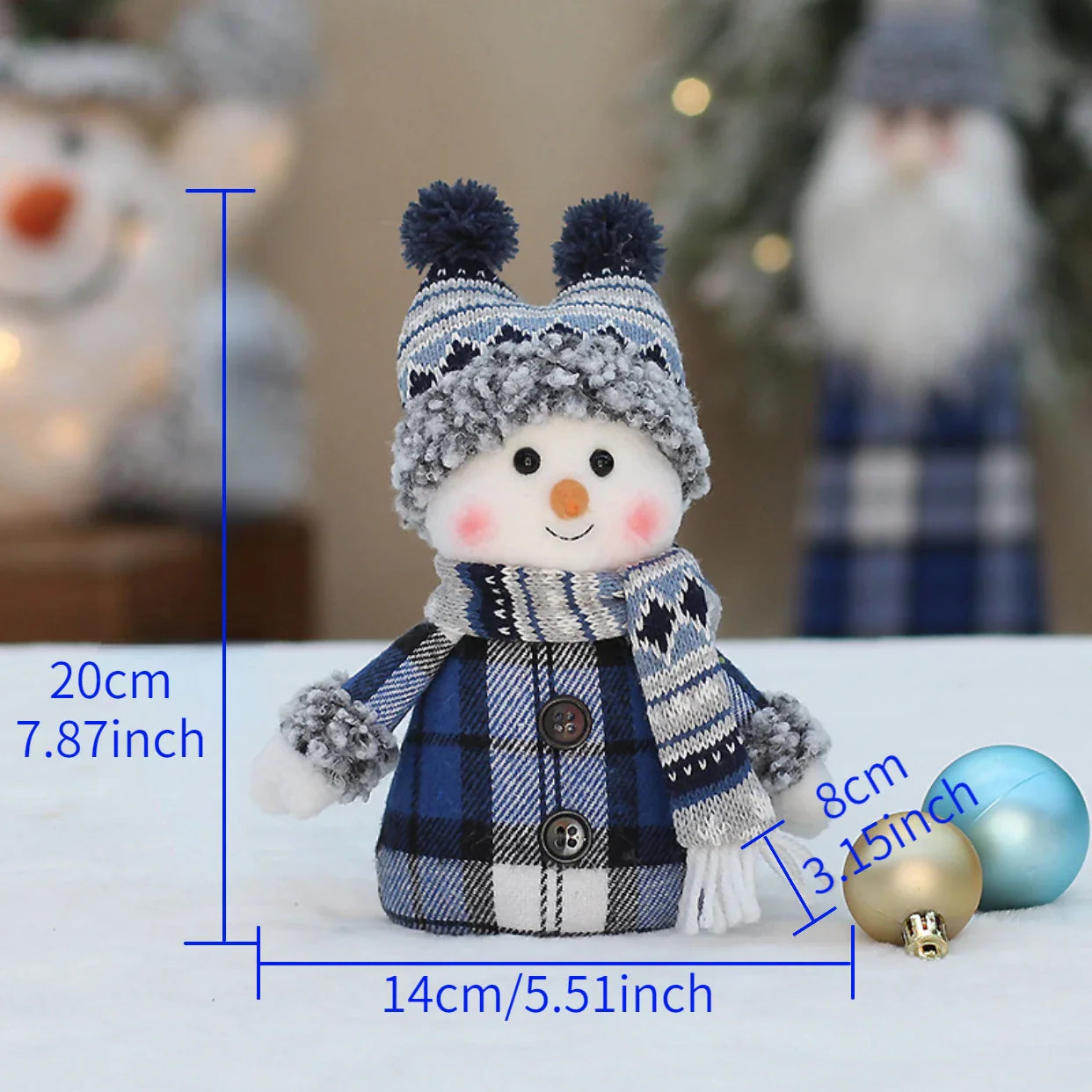 Petite poupée de Noël pour la maison