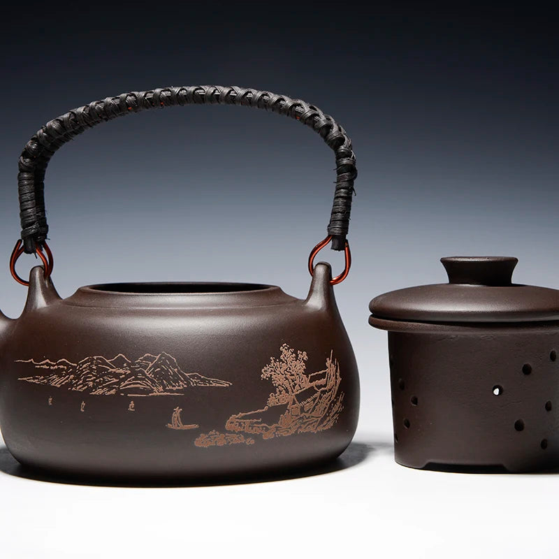 Théière chinoise créative avec filtre