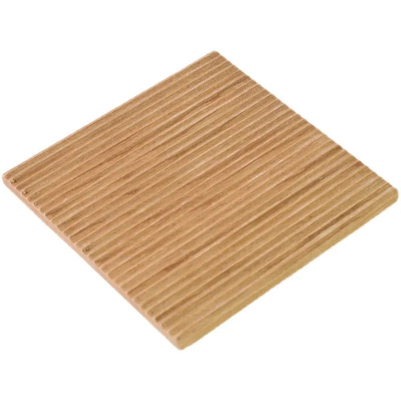 Plateau à thé rectangulaire en bois style japonais