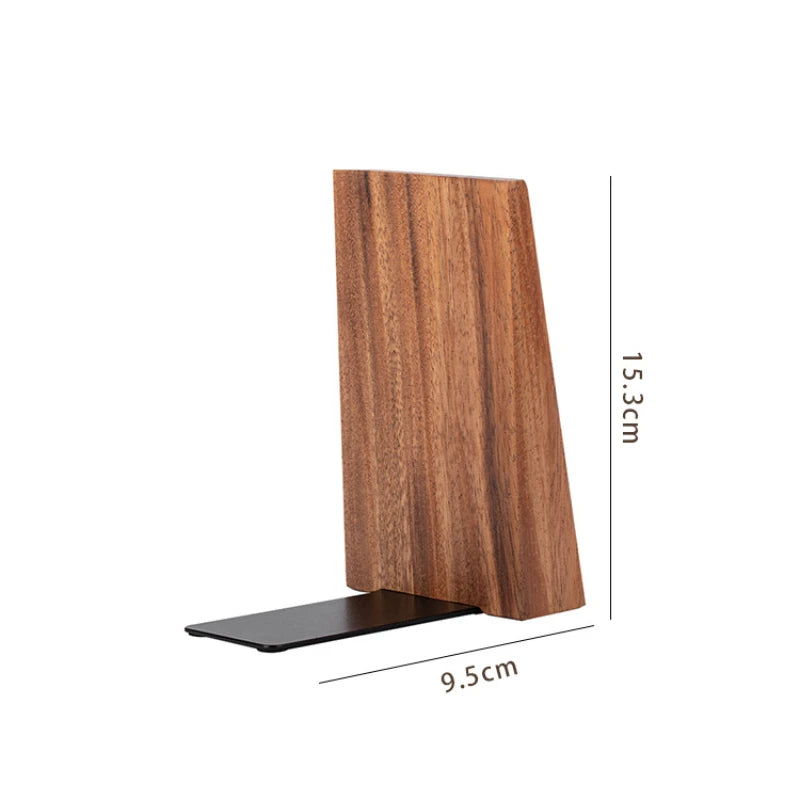 Serre-livres en bois simple