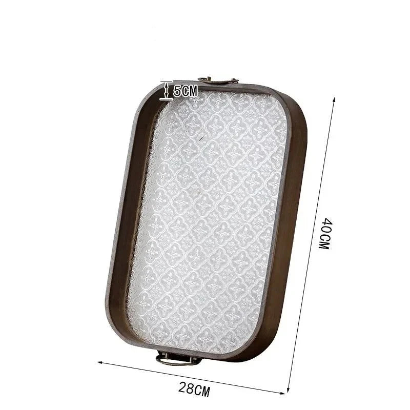 Plateau à thé rétro style japonais