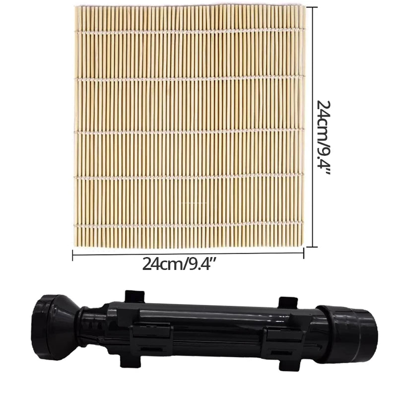 Simple Sushi Making Set Accessory Set of 2 Black