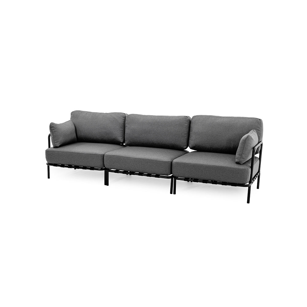 SALVE Sofa 3 - Outdoor Dark Gray 2