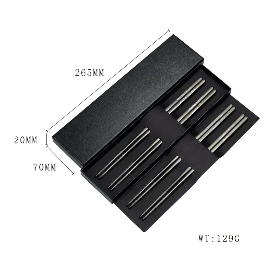 Service de table en titane pur