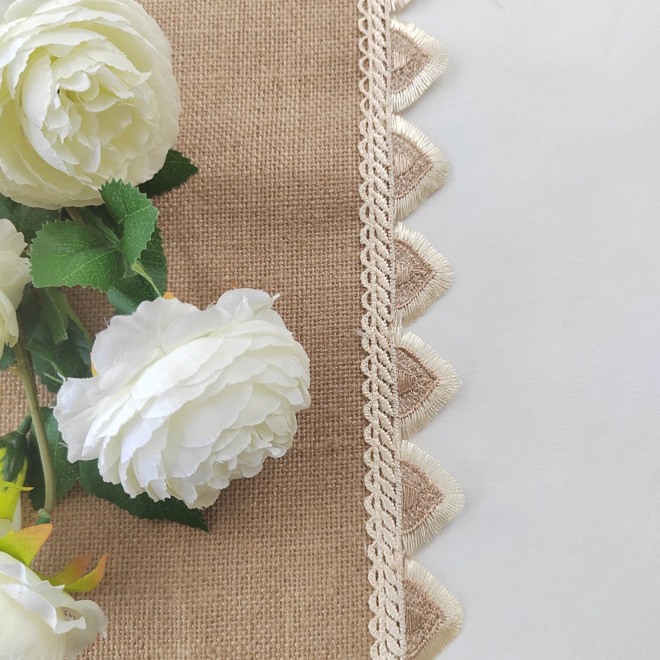 Linge de table beige pour la maison