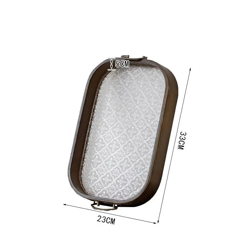 Plateau à thé rétro style japonais