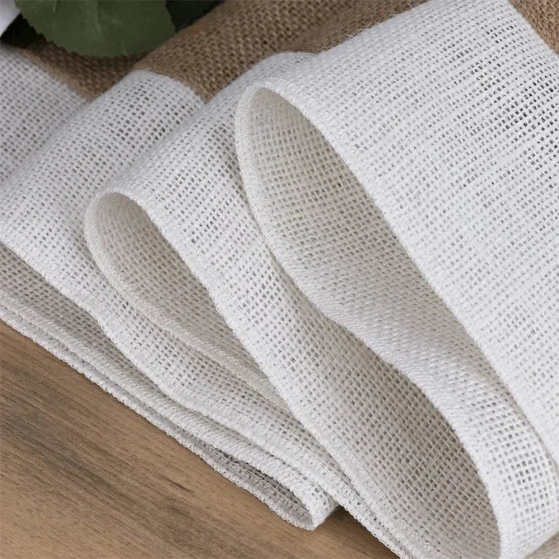 Linge de table en toile de jute