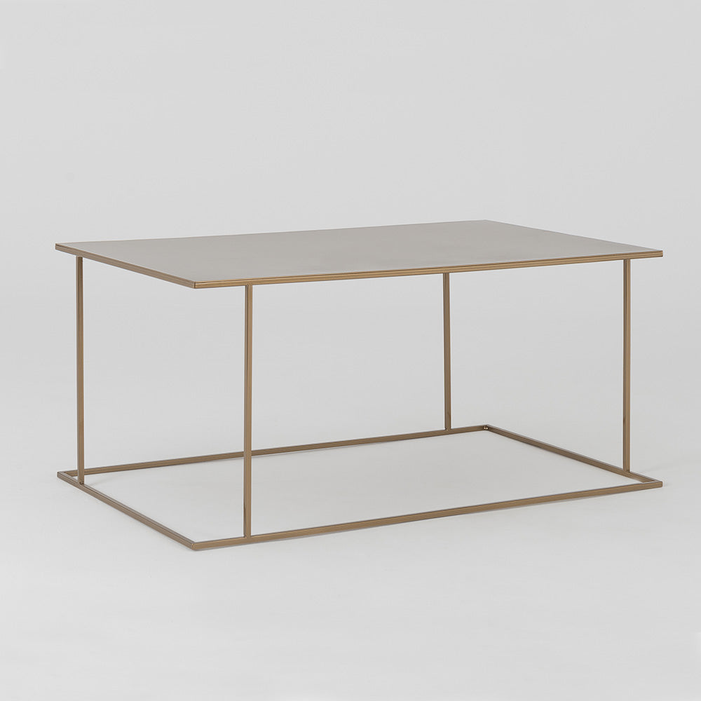 WALT Coffee Table 100x60 Metal Gold