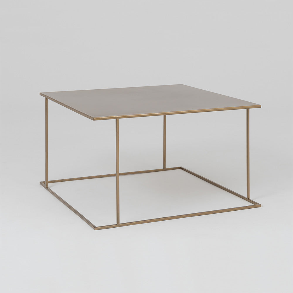 WALT Coffee Table 80 Metal Gold