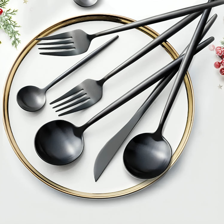 Set de couverts en acier inoxydable