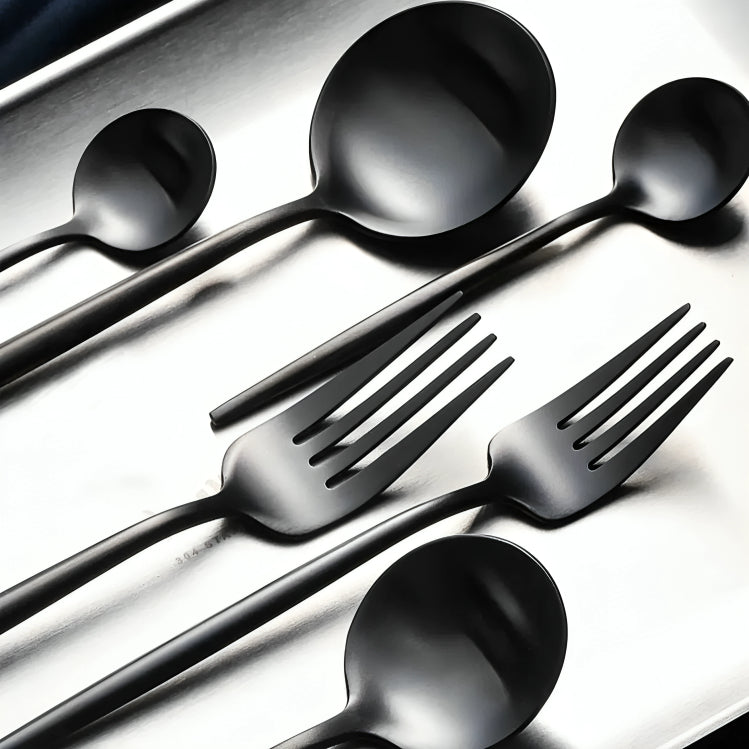 Set de couverts en acier inoxydable