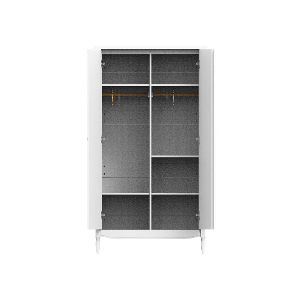 LAFAYETTE Wardrobe White Open