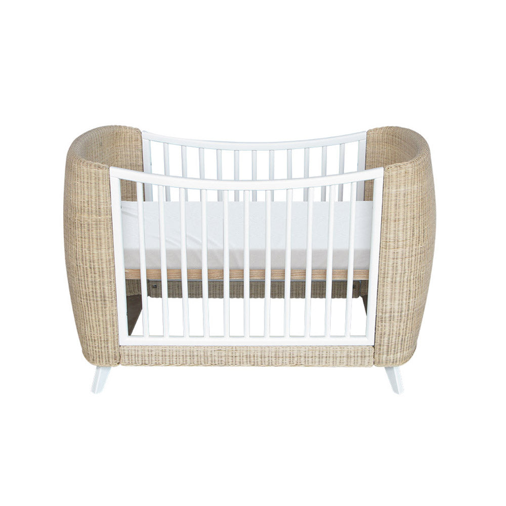 COQUILLAGE Evolutive Bed 70x140 White