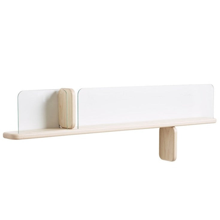 PART Étagère avec rebord en verre