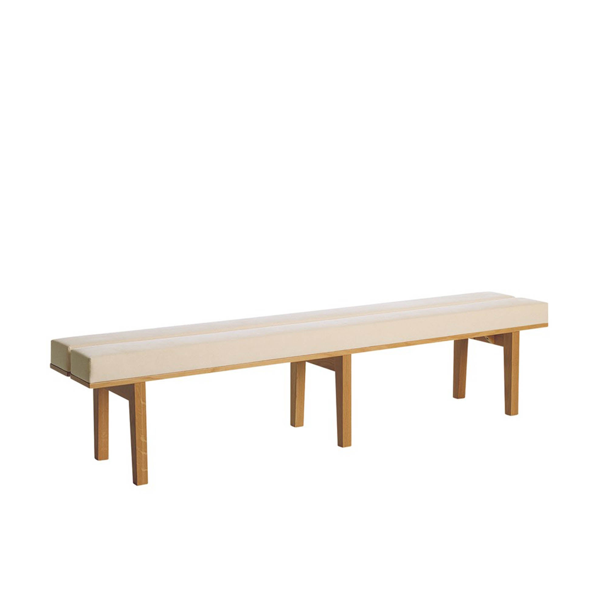 KAMON Bench 374 upholstery beige