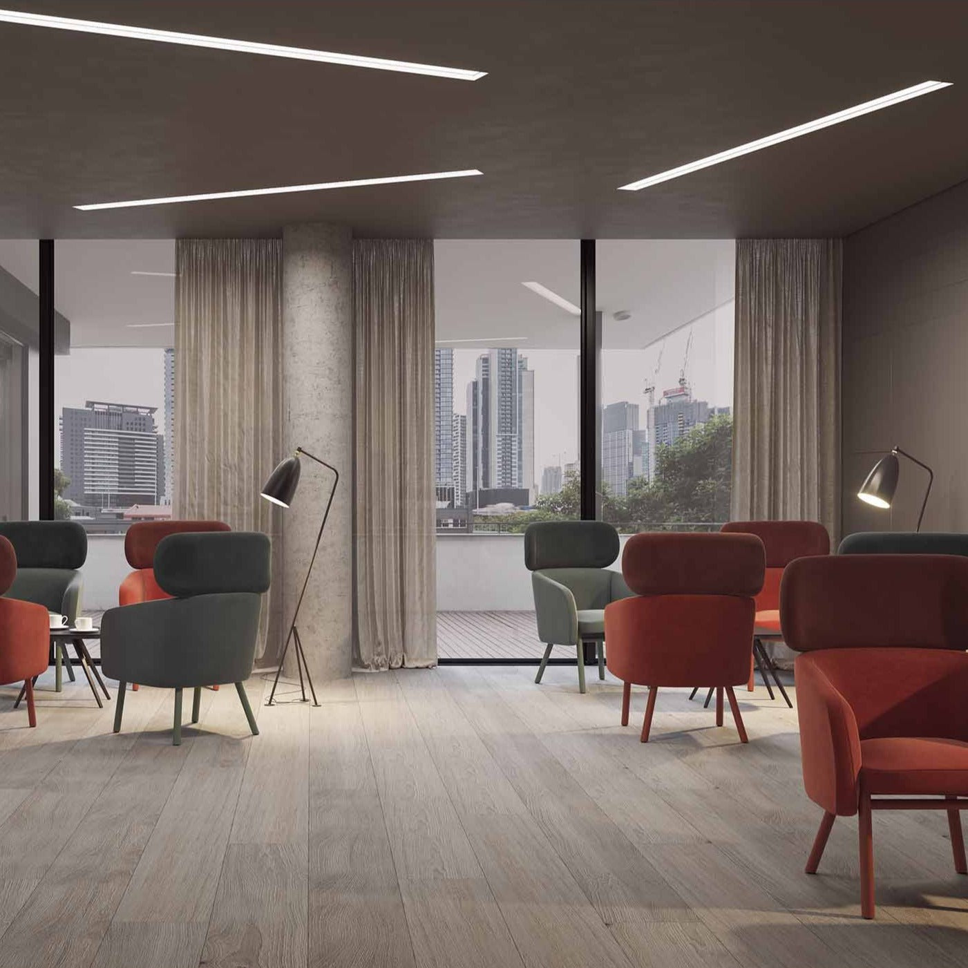 BALU LOUNGE Fauteuil