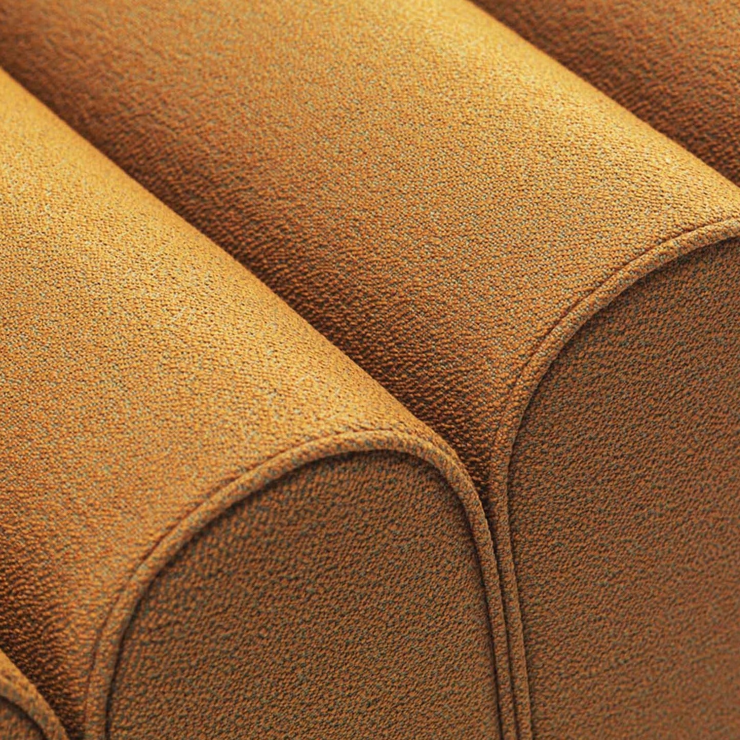 ARKAD Pouf Moutarde Petit