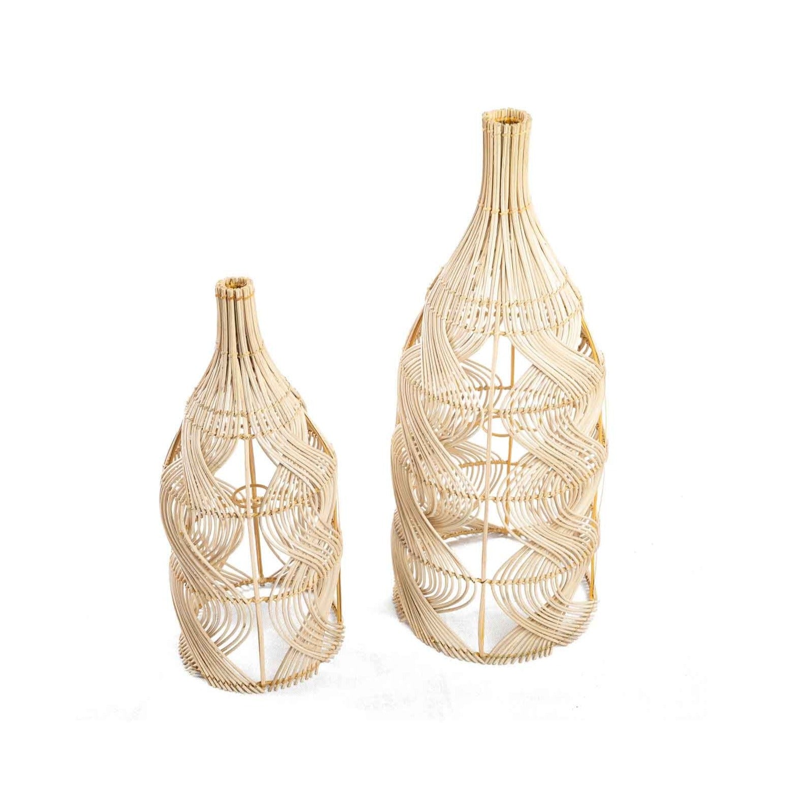 THE GARAFFA Pendant Lamp woth sizes medium and large, top view