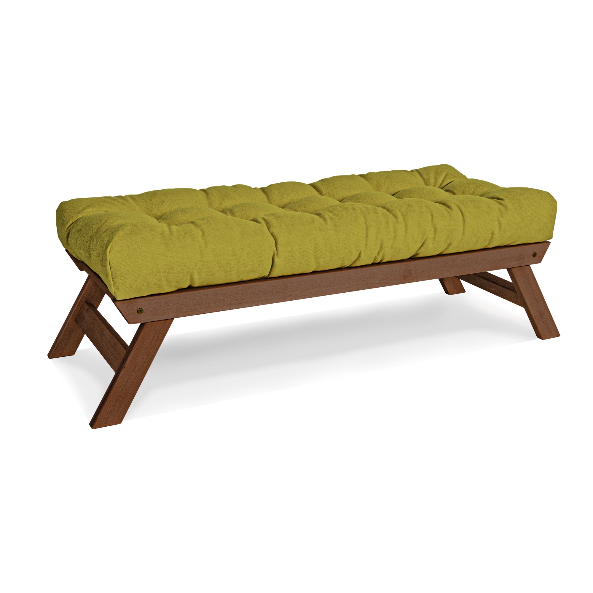 ALLEGRO Banc En Bois Avec Coussins