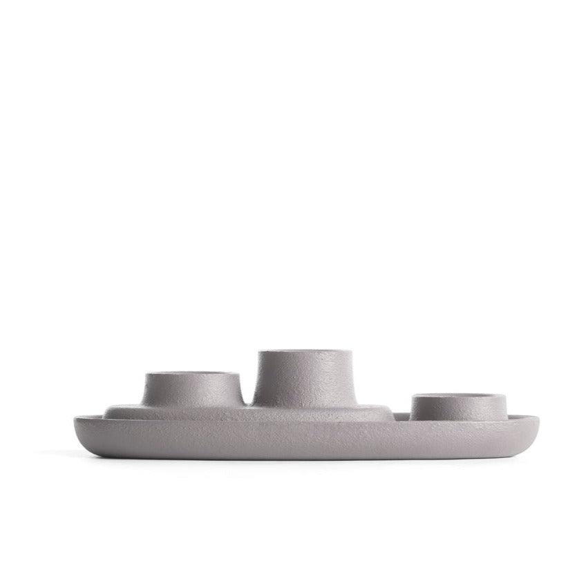 AYE Candle Holder 3 Funnel-grey