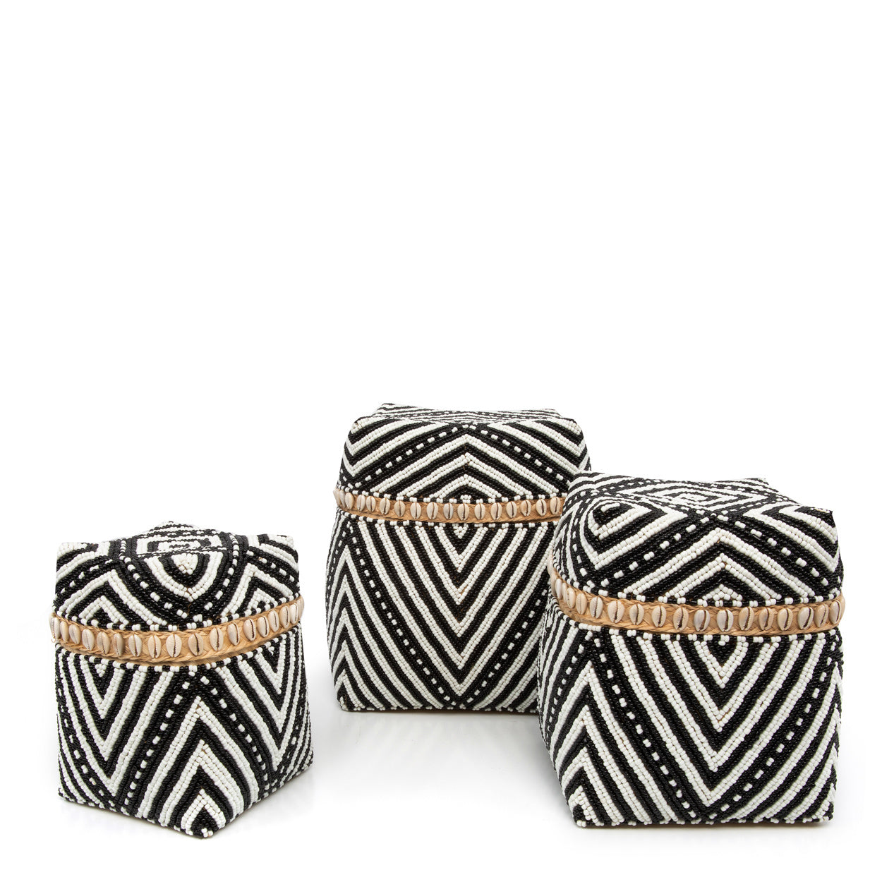 STRIPED & DOTS Basket Set of three