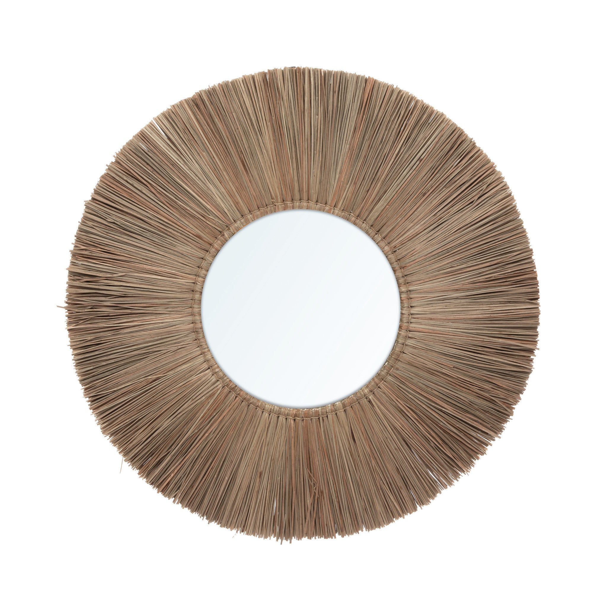 THE ALANG ALANG Mirror Natural medium size